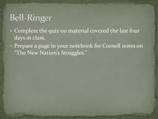 bell ringer