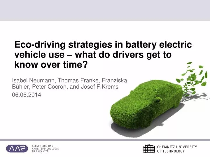 eco driving strategies in battery electric vehicle use what do drivers get to know over time