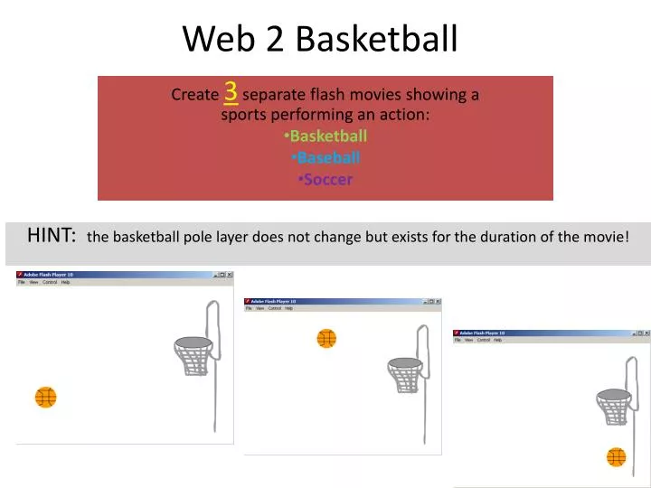 web 2 basketball