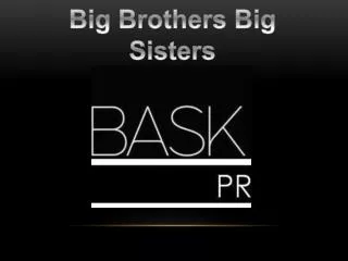 Big Brothers Big Sisters Campaign