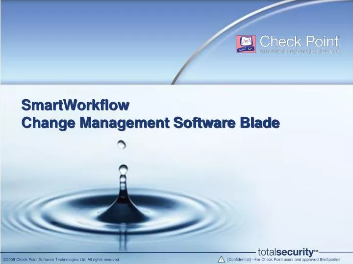 smartworkflow change management software blade