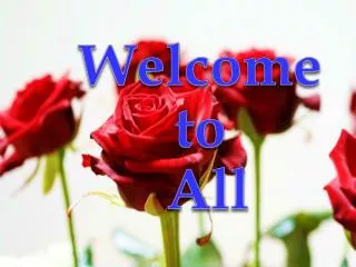 Welcome to All