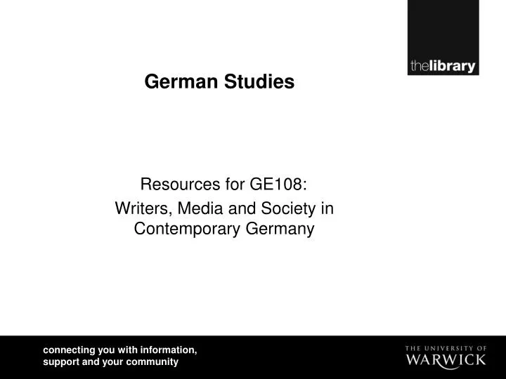 german studies