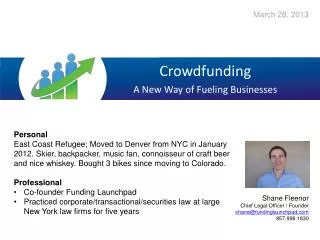Crowdfunding A New Way of Fueling Businesses