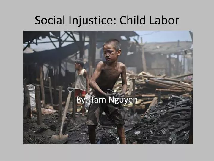 social injustice child labor