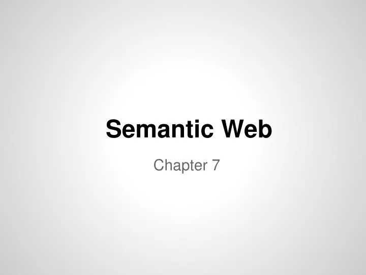 semantic web