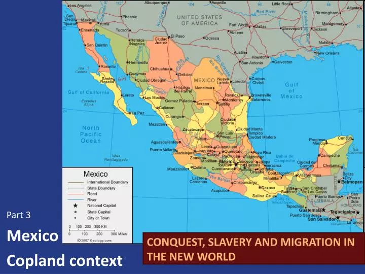 conquest slavery and migration in the new world