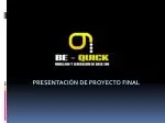 Presentación de Proyecto final - slide 1