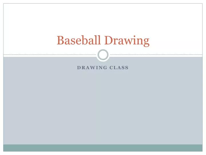 baseball drawing