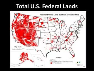 Total U.S. Federal Lands