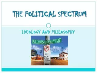 THE POLITICAL SPECTRUM