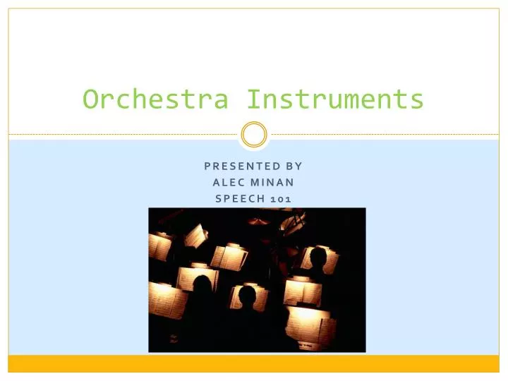 orchestra instruments