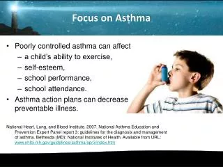 Focus on Asthma