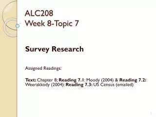 ALC208 Week 8-Topic 7