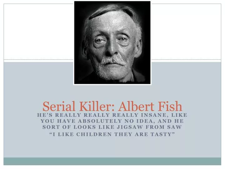 serial killer albert fish