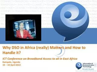 Why DSO in Africa (really) Matters and How to Handle it?