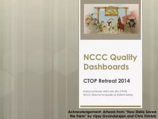 NCCC Quality Dashboards