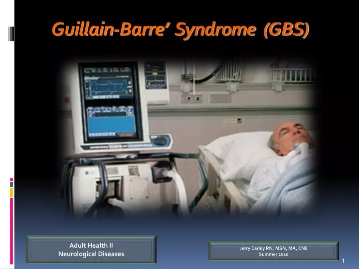 guillain barre syndrome gbs