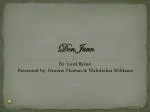 Don Juan - slide 1