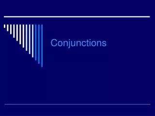 conjunctions