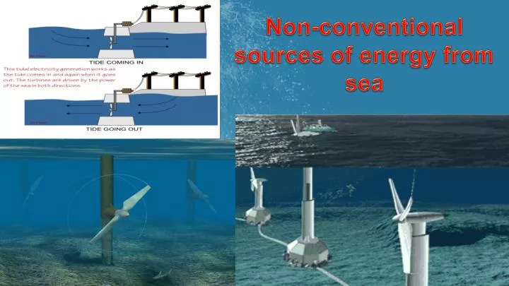 non conventional sources of energy from sea