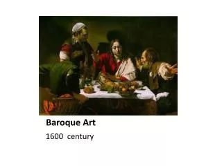 Baroque Art