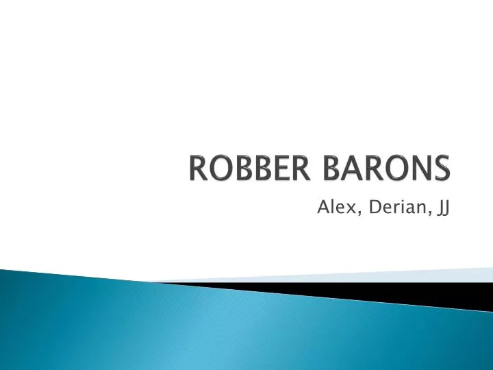 robber barons