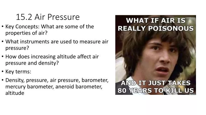 15 2 air pressure