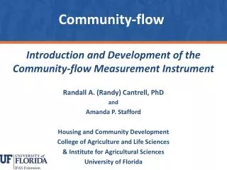 Community-flow