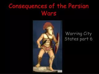 Consequences of the Persian Wars