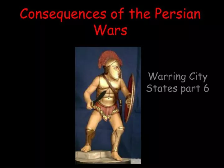 consequences of the persian wars