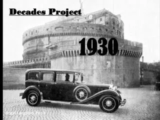 Decades Project