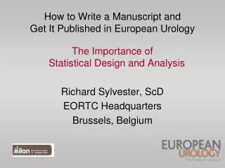 How to Write a Manuscript and Get It Published in European Urology