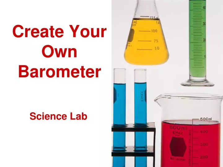 create your own barometer