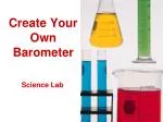 Create Your Own Barometer - slide 1