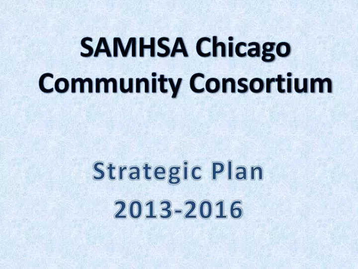 strategic plan 2013 2016