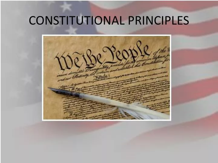 constitutional principles