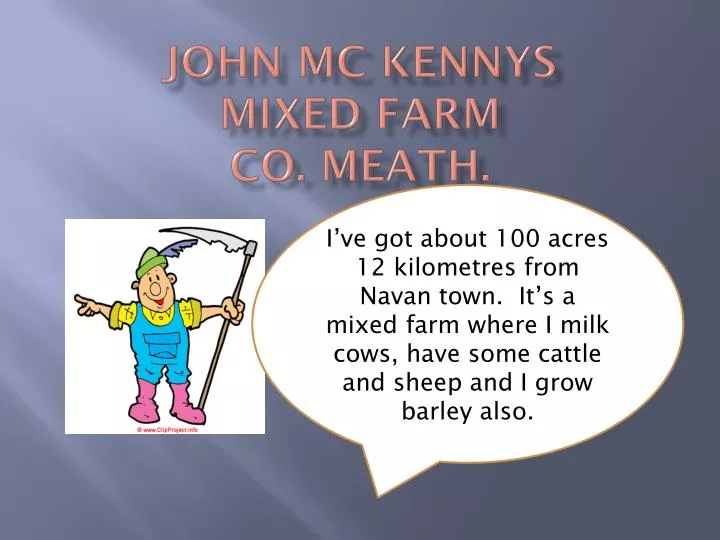 john mc kennys mixed farm co meath