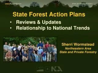 State Forest Action Plans