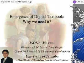 Emergence of Digital Textbook: Why we need it?