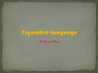 figurative language