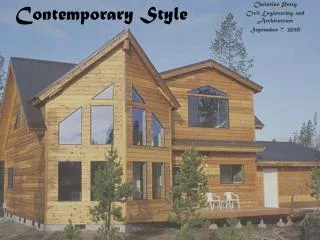 Contemporary Style
