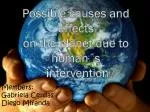 The Impact of Human Intervention on Pollution and Resource Scarcity - slide 1