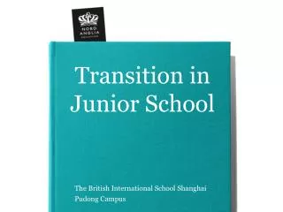 Transition in Junior School