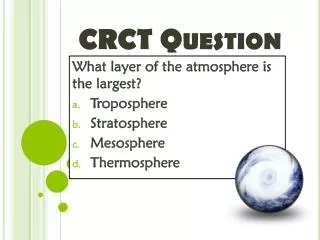 CRCT Question