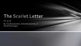 The Scarlet Letter