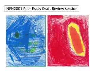 INFN2001 Peer Essay Draft Review session
