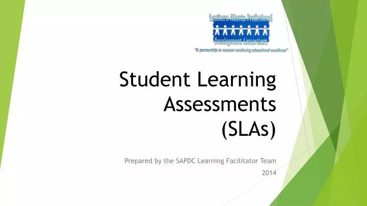 student learning assessments slas