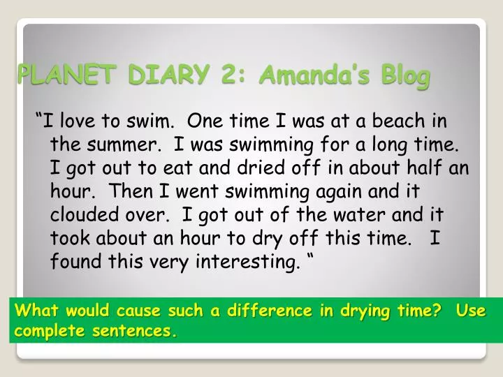 planet diary 2 amanda s blog