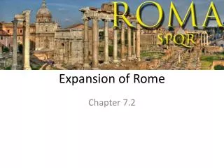 Expansion of Rome